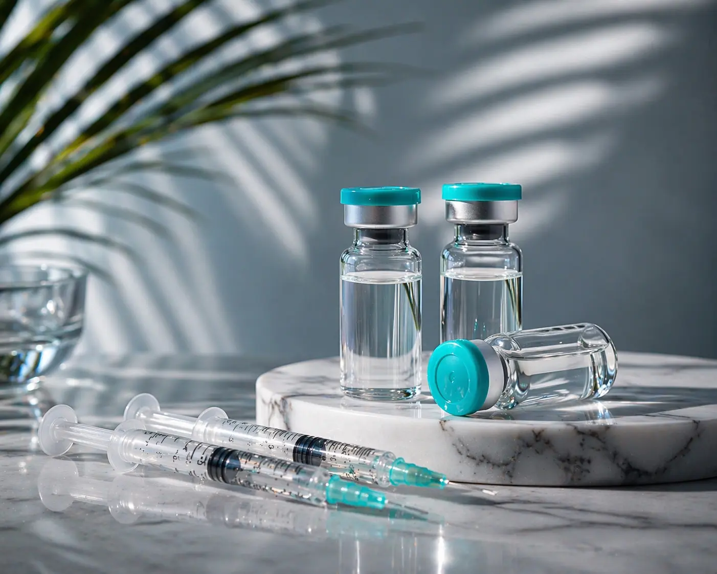 Nuvida science and wellness editorial brand composition